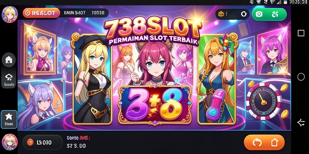 Gameplay menarik dengan karakter anime menghibur di 738SLOT.