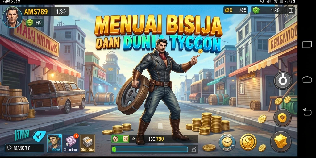 Tampilan menarik gameplay Tycoon di AMS789.