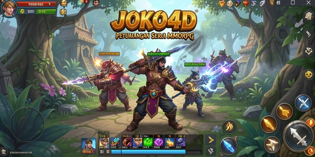 Tampilan gameplay JOKO4D yang memikat dan penuh aksi.