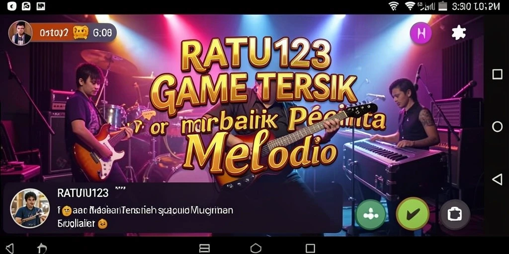 Tampilan gameplay RATU123 penuh warna dan interaktif.