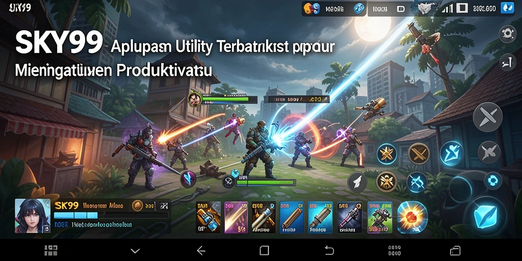 Tampilan pengguna aplikasi SKY99 yang memudahkan pengelolaan tugas.